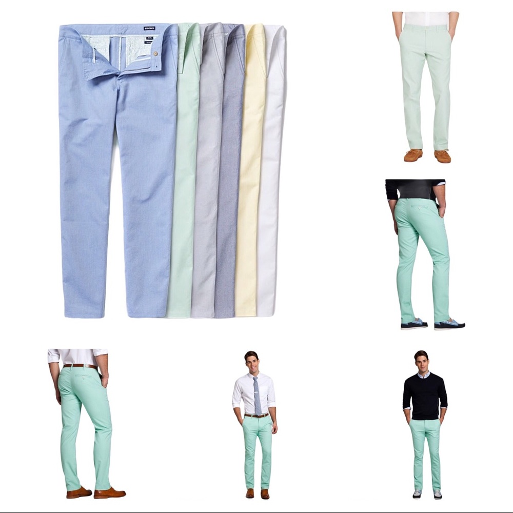 BONOBOS Oxelys light green Pants - Picture 5 of 12
